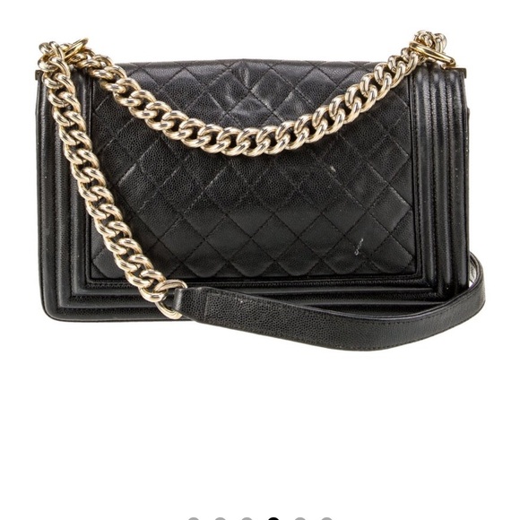 Classic Chanel Boy Bag - Caviar - Picture 7 of 7